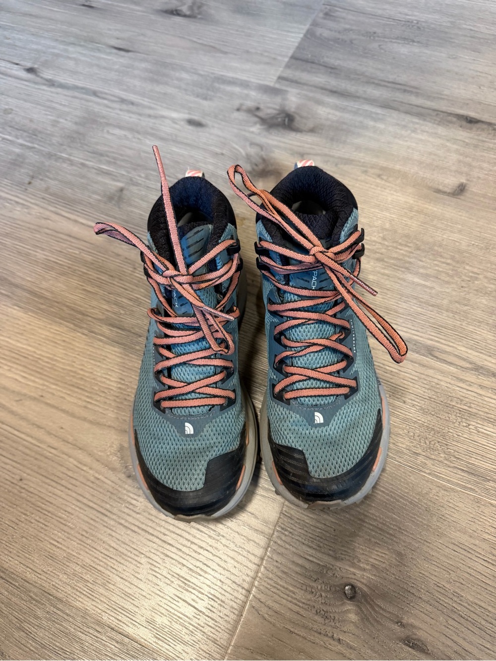 The North Face Women's Trail Shoes - Teal with Pink Accents